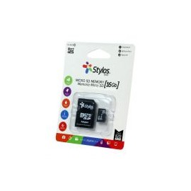 Memoria Micro Sd Stylos 16 Gb (Stms161B)