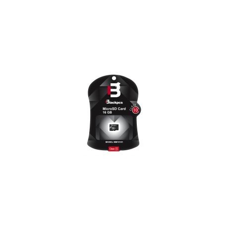 Memoria Micro Sdhc Blackpcs 16Gb Cllas 10 Modelo 101 (Mm10101-16)