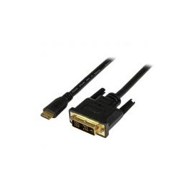 Cable 1M Mini Hdmi  A Dvi-D Para Tablet Y Camara  Startech Hdcdvimm1M