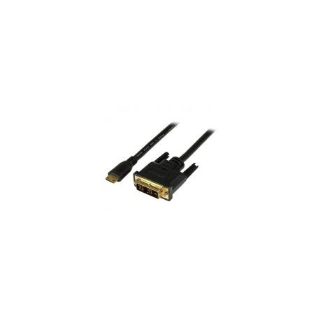 Cable 1M Mini Hdmi  A Dvi-D Para Tablet Y Camara  Startech Hdcdvimm1M