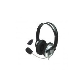 Kit Diadema Manhattan 3.5Mm 175555 + Adaptador Usb