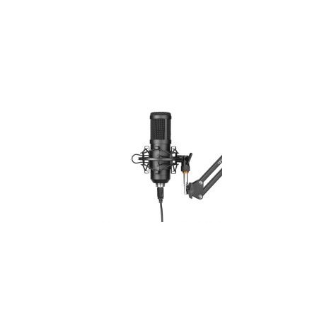 Kit De Microfono Gamer Yeyian Agile Brazo Incluido Usb Negro Ysa-Ucmq-01