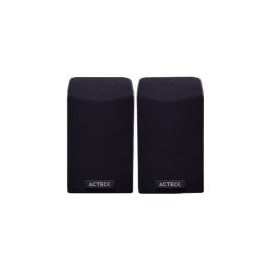 Bocinas Multimedia Acteck-E 2.0 Usb/1W/3.5Mm/Negro Entry 750 Ac-929103