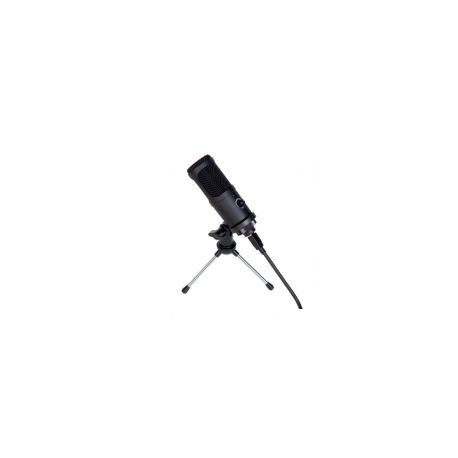 Microfono Gamer Xzeal Tripoide Filtro Antipop Incluido Usb Xzst250B