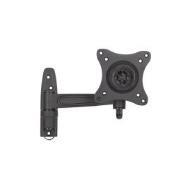 Soporte Para Pantalla Manhattan 13 A 27",  Aluminio, Negro 423700
