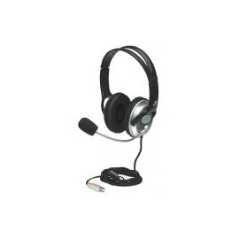 Audifono Manhattan Con Microfono V3 Mediano Plastico 175555