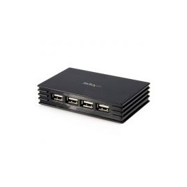 Hub Concentrador Usb 2.0  Compacto 4 Ptos Negro  Startech St4202Usb