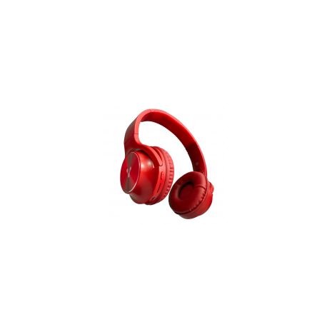 Diadema Bluetooth Vorago Hpb-200 Fm/Msd Plegable Rojo