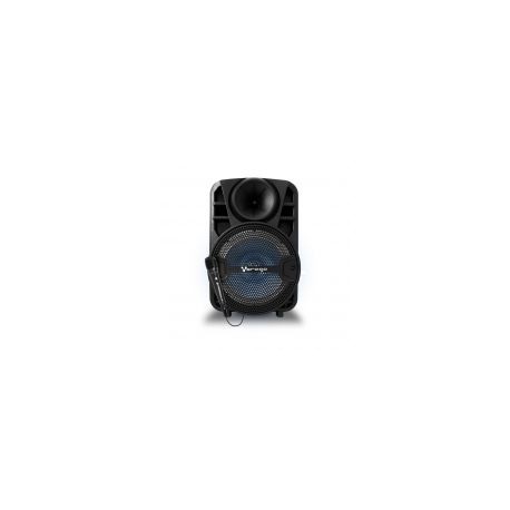 Bocina Karaoke Vorago Ksp-301 8" Recargable Bt Usb Aux Sd Microfono