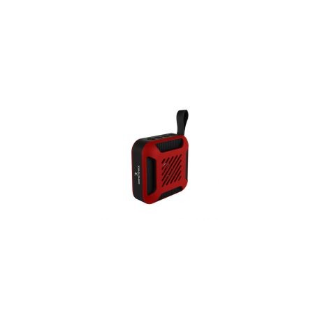 Mini Bocina Perfect Choice Corssa Bluetooth Inalambrico 3W Rojo/Negro Pc-113010