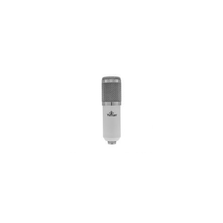 Kit De Microfono Gamer Yeyian Agile Brazo Incluido Usb Blanco Ysa-Ucmq-02