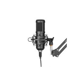 Kit De Microfono Gamer Yeyian Agile Brazo Incluido Usb Negro Ysa-Ucmq-01