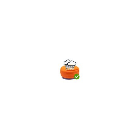 Bocina Inalambrica Bluetooth Necnon Nb-03W Pro Naranja Resistente Agua