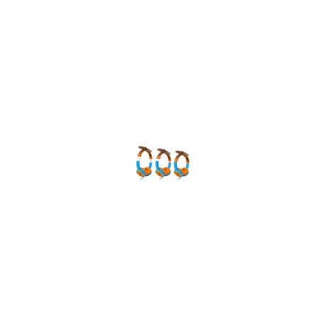 Diadema Inalambrica Necnon Puppy Bluetooth Azul Nbhk-Puppy