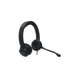 Audifonos Con Microfono Acteck Sf10 Alambrico Usb Negro Ac-932233