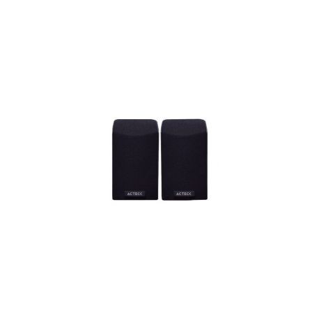 Bocinas Multimedia Acteck-E 2.0 Usb/1W/3.5Mm/Negro Entry 750 Ac-929103