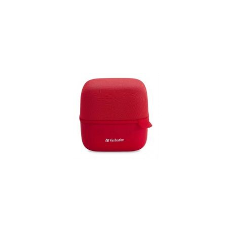 Altavoz Inalambrico Verbatim Bluetooth-Microsd- Rojo Vb70225