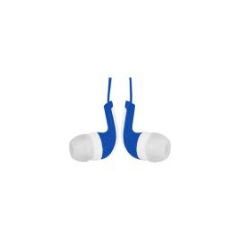 Audifonos In-Ear Easy Line El-995258 Azul/Bco Alam 3.5 Mm 1.2 M