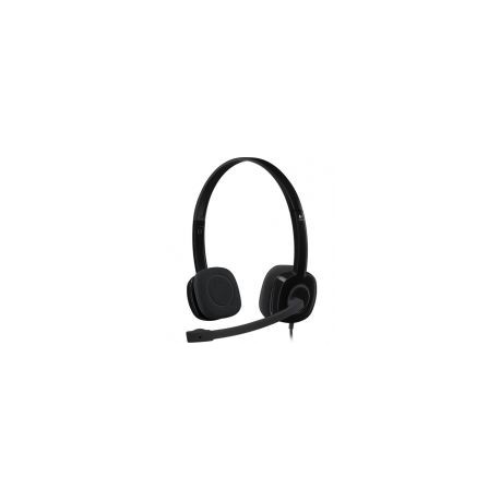 Diadema Logitech H151 Stereo Con Microfono 3.5Mm (981-000587)