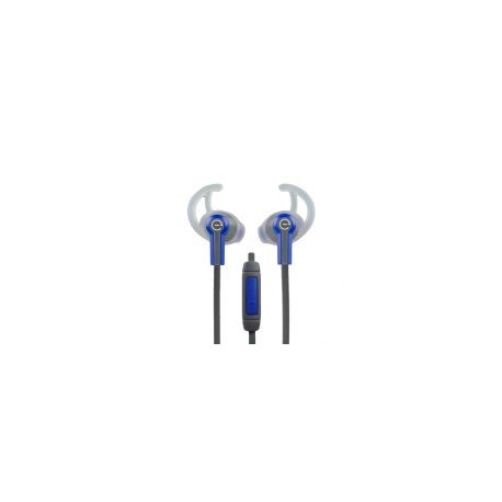 Audifonos Deportivos In-Ear Easy Line 3.5M 1Mt Azul/Gris El-995210