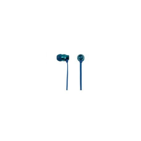 Audifonos Acteck In-Ear Con Microfono Metalicos Color Azul Mb-02018