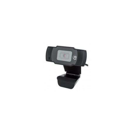 Camara Web Manhattan Full Hd Usb V2 1080P Mic Interno 30Fps 462006