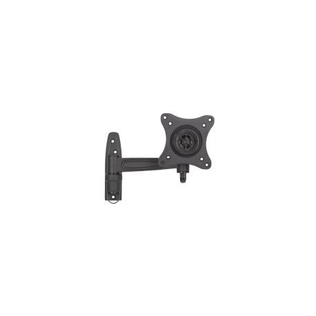 Soporte Para Pantalla Manhattan 13 A 27",  Aluminio, Negro 423700