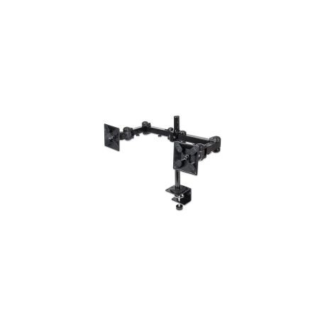 Soporte Universal Manhattan Doble Monitor 24" 6Kg 420808