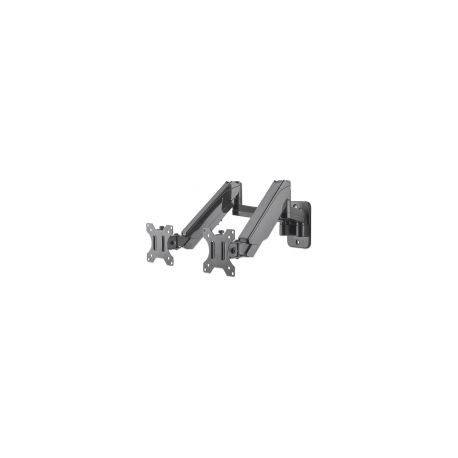 Soporte Manhattan 2 Monitores 17 A 32 Pared Con Piston A Gas (461627)