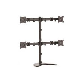 Startech Soporte P. 4 Monitores Ajustable 27"Max 32Kg Neg Armbarquad