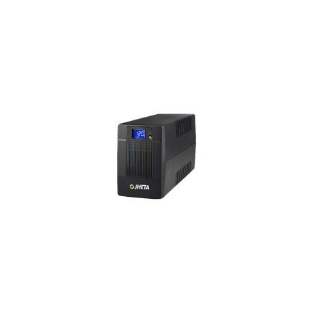 No-Break Jheta Neo Lcd 6 Contactos 900V Lcd 900 Negro 821900-00