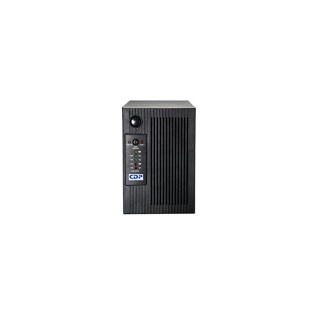 No Break Cdp Upo11-1Ax Doble Conversion 6 Contactos 800W 1000Va 60- 144V 110 - 120V Negro Upo11-1Ax