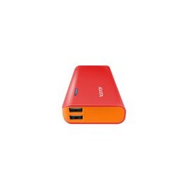 Cargador Portatil Adata Pt100 Rojo/ Naranja (Apt100-10000M-5V-Crdor)