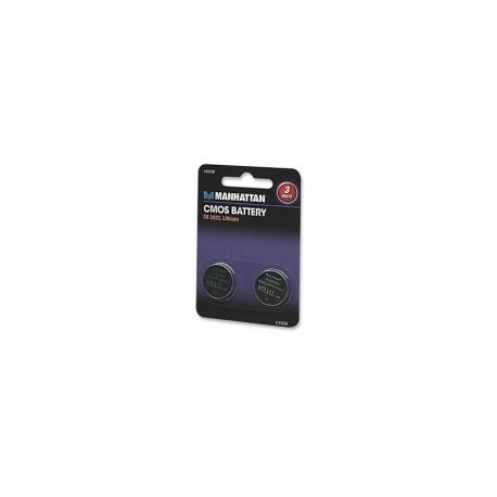 Bateria Manhattan Cmos  3V 2 Piezas Cr 2032 432528