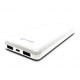 Power Bank Vorago Pb-401 Blanco 10,000 Mah 2 Puerto Usb 1.0A 2.1