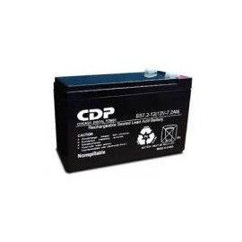 Bateria De Reemplazo Marca Cdp 12V 7.2Ah Plomo Acido Libre De Mtto