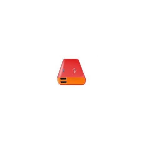 Cargador Portatil Adata Pt100 Rojo/ Naranja (Apt100-10000M-5V-Crdor)