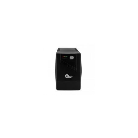 No Break Qian 300W 4 Contactos 500Va 81 - 145V 110 - 120V 50 / 60Hz Negro Qei-500V-01