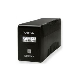 No Break Vica Con Regulador 2.2Kva 1200W 8Cont Lcd 1 Rj11 S2200