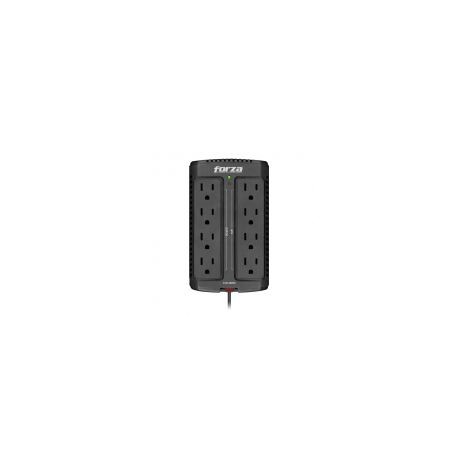 Regulador Forza Capacidad De Voltaje 900Va/450W. 8 Tomas Fvr-901M