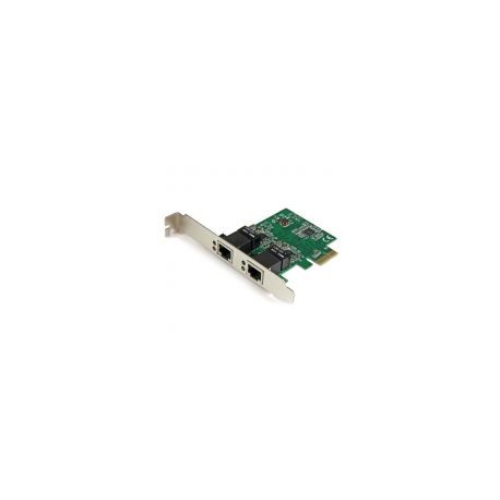 Startech Adaptador Tarjeta De Red Nic Pci-E 2Ptos Rj45 St1000Spexd4