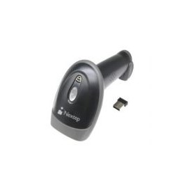 Lector De Codigos De Barras Y Qr Nextep 1D - 2D Inalambrico Usb Negro Ne-503I