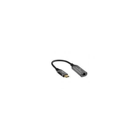 Adaptador Usb-C Perfect Choice Ethernet Usb-C Rj-45 Macho Gris Pc-101277