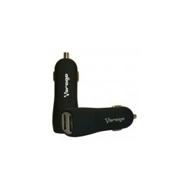 Cargador Para Auto Vorago Au-103 Con 2 Puertos Usb Negro
