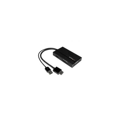 Startech Adaptador De Viaje Hdmi-Dp,Vga O Dvi 1920X1200 Hd2Dpvgadvi