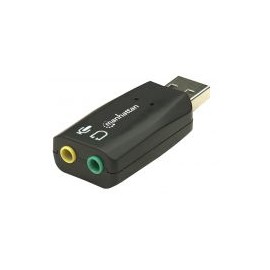 Convertidor Manhattan Usb 2.0 A Tarjeta Sonido 5.1 150859