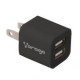 Cargador De Pared Vorago Au-106 Negro