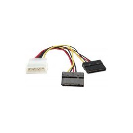 Cable De Corriente Manhattan Sata En "Y" 349369