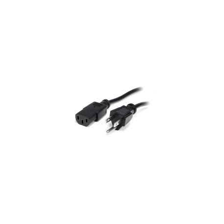Cable 3.6M Corriente P/ Pc Ordenador C13 A Nema5-15P Startech Pxt10112