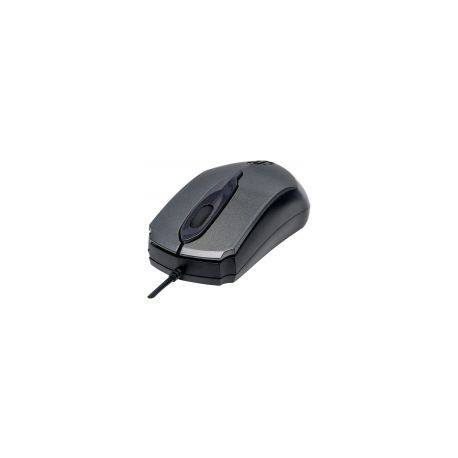 Mouse Optico Manhattan "Edge" Usb Gris/Negro 179423